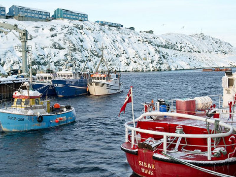 Industrihavnen i Nuuk