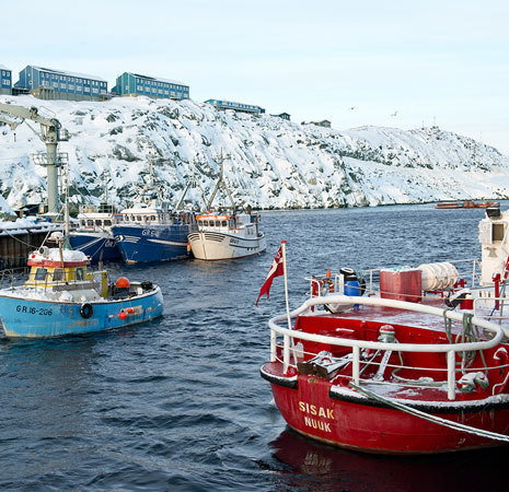 Industrihavnen i Nuuk